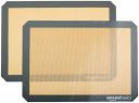 AmazonBasics Silicone Baking Mat Sheet, Set of 2 (Size 11.6 X16.5 inches)...