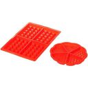 AmazonBasics Silicone Baking Round & Square Waffles Mould Muffin Pans Baking Molds...