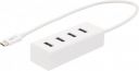 AmazonBasics USB 3.1 Type-C to 4 Port USB Hub - White...