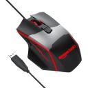 AmazonBasics USB Wired Ergonomic Gaming Mouse with 7 Programmable Keys | 6400 Dpi...