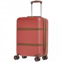 AmazonBasics Vienna Expandable Carry-On Luggage Spinner Suitcase - 20 Inch, Red...