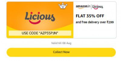 AmazonPay x Licious : Flat 35% Off And Free Delivery Over ₹299