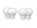 ambert 0.5W led night bulb (pack of-4, white color)...