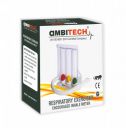 AmbiTech Respiratory 3 Ball Lung Exerciser, Spirometer, Pack of 1, White...