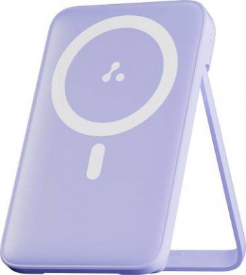 Ambrane 10000 mAh Wireless Power Bank (Purple, Lithium Polymer)