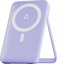 Ambrane 10000 mAh Wireless Power Bank (Purple, Lithium Polymer)...