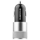 Ambrane 12W Fast Car Charger (ACC74, Black & Silver)...