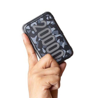 Ambrane 20000mAh Rugged Compact Powerbank, Slim & Lightweight with 22.5W Fast Charging