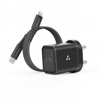 Ambrane 20W Fast Charger Adapter for iPhone 17/17 Air/17 Pro/17 Pro MaX