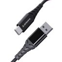 Ambrane 60W / 3A Fast Charging Output Cable with Type-C to USB...