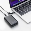 Ambrane 60W Fast Charging Powerbank for MacBook, Type C Laptop & Mobile Charging, Lithium Ion Battery, Metallic Body, Triple Output, Power Delivery & Quick Charge (Powerlit Boost, Black)...