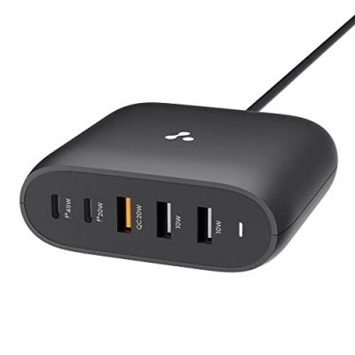 Ambrane 75W Charger Adapter with 5 Ports (RAAP HUB 75)