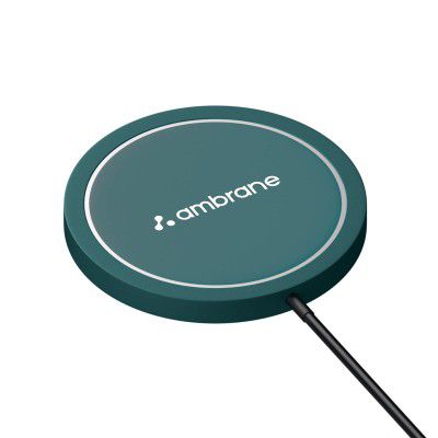 Ambrane AeroSync 15 Watt Fast Charging Wireless Pad