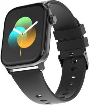 Ambrane Fitshot Flex 1.69 Lucid display with Real time Temperature Sensor and SPO2 Smartwatch