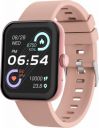 Ambrane FitShot Zest Smartwatch  (Pink Strap, Regular)...