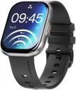 Ambrane Fyre 2.04 AMOLED, BT Calling Smartwatch (Black Strap, Regular)...