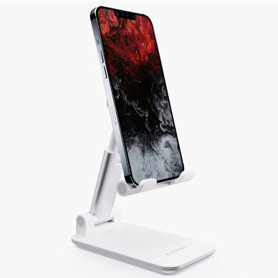 Ambrane Mobile Holding Stand, 180° Perfect View, Height Adjustment