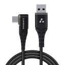 Ambrane Type C Mobile Charging Cable 3A Fast Charging, 1.5m L (ABLC10, Black)...
