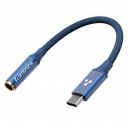 Ambrane Type C to 3.5mm Audio Jack Converter with DAC Headphone Adapter...
