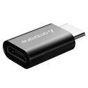 Ambrane Type-C to Micro USB OTG Adapter for 3A Fast Charging and Data Sync...