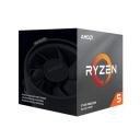 AMD 3000 Series with Radeon Graphics Ryzen 5 3400G Processor 4 Cores 8 Thread 6MB Cache 3.7GHz up to 4.2GHz AM4 Socket 300 & 400 Series Chipset (YD340GC5FHBOX)...