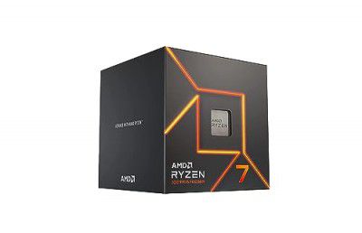 AMD 7000 Series Ryzen 7 7700 Desktop Processor 8 cores 16 Threads 40 MB Cache 3.8 GHz Upto 5.3 GHz AM5 Socket (100-100000592BOX) Socket AM5
