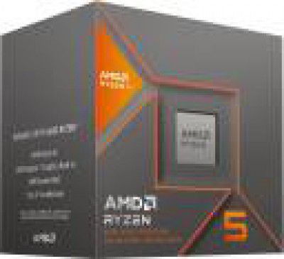 amd Ryzen 5 8500G 3.5 GHz Upto 5 GHz AM5 Socket 6 Cores 12 Threads 6 MB L2 16 MB L3 Desktop Processor  (Silver)