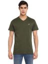 AMERICAN CREW 100% Cotton Heavy Duty V Neck T-Shirt for Men...