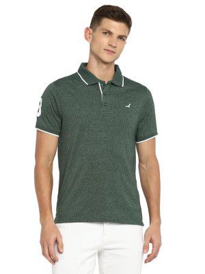 AMERICAN CREW Polo Collar Half Sleeves T-Shirt for Men