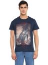 AMERICAN CREW Printed Round Neck T-Shirt for Men...