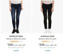 AMERICAN CREW Women's Jeans @ ₹300...