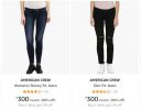 AMERICAN CREW Women's Jeans Up to 90% off...