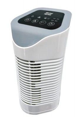 AMERICAN MICRONIC Instruments Imported Air Purifier with HEPA Filter Activated Carbon Filter and Ionizer for Room Size Upto 150 Sq Feet -AMI-AP1-22Dx