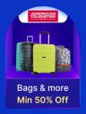 American Tourister bags @ minimum 50% on Flipkart's Big Billion Days Sale offer....