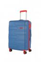 American Tourister Bricklane+ 80 cms Large Check-in Polycarbonate (PC) Hard-Sided 4 Wheels Spinner Luggage Bag (Cobalt Blue)...