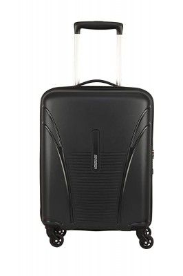 American Tourister Ivy Polypropylene 55 cms Black Hardsided Check-in Luggage (FO1 (0) 09 001