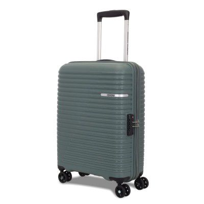 American Tourister Liftoff+ with TSA Lock & 8 Wheel, 55 CM Small Hard PP Cabin Suitcase
