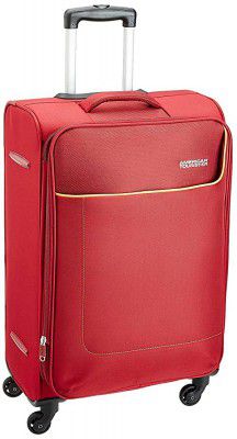 American Tourister Polyester 23.47 inches Soft Carry-on Suitcase