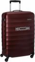 American Tourister Polyester 55 cms Crimson Red Hardsided Suitcase ...