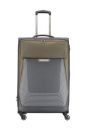 American Tourister Southside Polyester 80 cms Grey/Olive Softsided Check-in Luggage (FP5 (0) 08 003)...