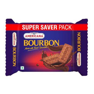Americana 500g Premium Bourbon Biscuits –Crispy Sandwich with Chocolate Filling