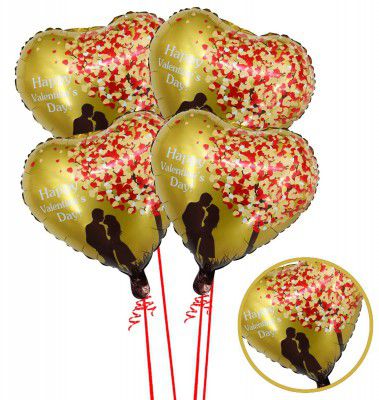 AMFIN®  Happy Valentine Day Decor / Proposal Decoration Items (Pack of 4)