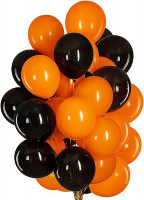 AMFIN Metallic Balloons for Decorations (10-inches) - Pack of 50
