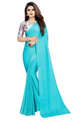 Amiga Fashion Womens Chiffon Saree