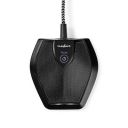 Amigo Nedis Conference Wired Microphone | with Omnidirectional Pattern | USB Connector | for Podcasting, Gaming, YouTube Streaming, Recording etc. (Black)...