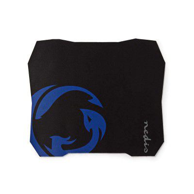 Amigo Nedis Durable Gaming Mouse Pad | Anti-Skid | Waterproof | for High DPI Gaming (287x244 MM Black)