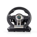 Amigo Nedis Gaming Steering Wheel with Foot Pedals | with Manual Shifter...