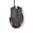 Amigo Nedis Wired Gaming Mouse | RGB Mouse Backlite |with 8 Programmable Buttons | 4000 DPI (Black)...