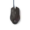 Amigo Nedis Wired Gaming Mouse | RGB Mouse Backlite |with 6 Programmable Buttons | 1600 DPI (Black)...