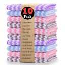 AMITER Kitchen Dish Towels, 100% Cotton Microfiber Kitchen Towels and Dishcloths Set, 10 Pack Dish Cloths for Washing Dishes Dish Rags for Drying Dishes Kitchen Wash Clothes Cleaning Towel...